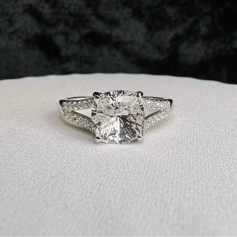 Sterling Silver Swarovski Crystal Ring